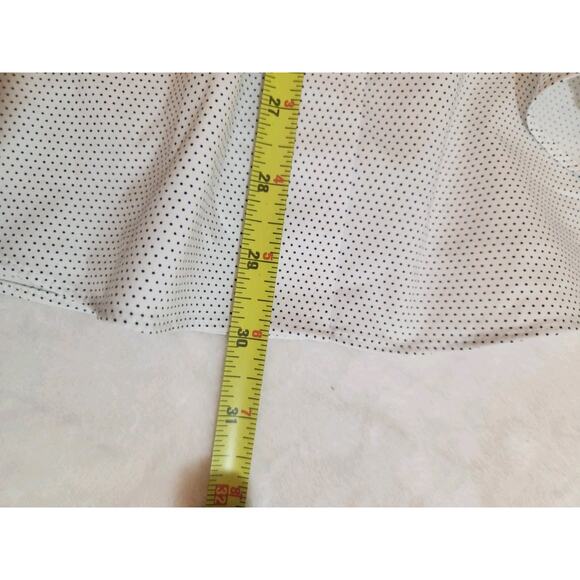 Brooks Brothers Shirt Mens Medium 16 32 White Blue Polka Dot Regent Long Sleeve - Picture 11 of 11